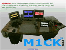 Tablet Screenshot of m1ck.pro